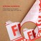 2"x3" Fragile Stickers – 500 Strong Adhesive Labels per Roll, Handle with Care Shipping & Moving Warning Labels